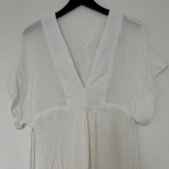 Ralph Lauren White Cover Up/ Tunic - Picture 7 of 10